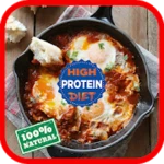 high protein diet android application logo